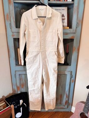 Z Supply Cream Button-Up Shirt Jacket